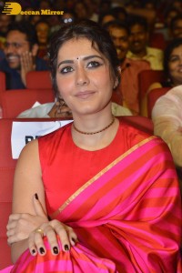 Chiranjeevi, Gopichand and Raashi Khanna at the Pre-Release Function of the movie Pakka Commercial