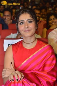 Chiranjeevi, Gopichand and Raashi Khanna at the Pre-Release Function of the movie Pakka Commercial