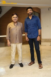Telugu Movie Pakka Commercial Press Meet attended by Gopichand, Raashi Khanna, Allu Aravind and others