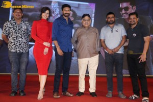Telugu Movie Pakka Commercial Press Meet attended by Gopichand, Raashi Khanna, Allu Aravind and others