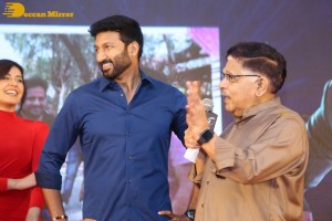 Telugu Movie Pakka Commercial Press Meet attended by Gopichand, Raashi Khanna, Allu Aravind and others