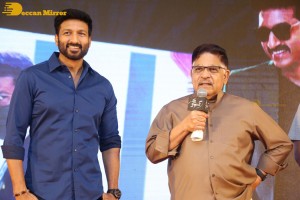 Telugu Movie Pakka Commercial Press Meet attended by Gopichand, Raashi Khanna, Allu Aravind and others