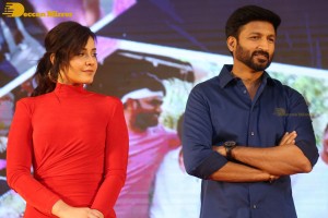 Telugu Movie Pakka Commercial Press Meet attended by Gopichand, Raashi Khanna, Allu Aravind and others