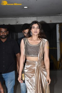 Trailer launch of Telugu Movie Pakka Commercial attended by Gopichand and Raashii Khanna