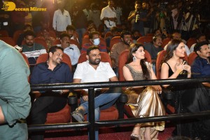 Trailer launch of Telugu Movie Pakka Commercial attended by Gopichand and Raashii Khanna