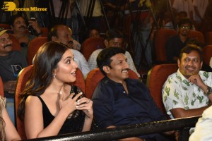 Trailer launch of Telugu Movie Pakka Commercial attended by Gopichand and Raashii Khanna