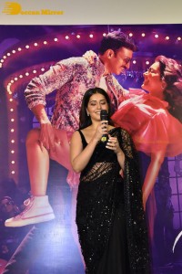 Trailer launch of Telugu Movie Pakka Commercial attended by Gopichand and Raashii Khanna