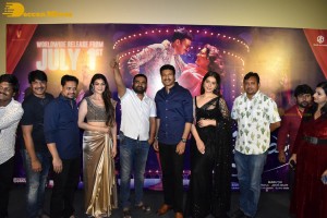 Trailer launch of Telugu Movie Pakka Commercial attended by Gopichand and Raashii Khanna