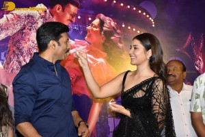 Trailer launch of Telugu Movie Pakka Commercial attended by Gopichand and Raashii Khanna