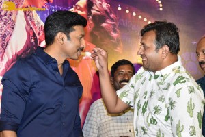 Trailer launch of Telugu Movie Pakka Commercial attended by Gopichand and Raashii Khanna