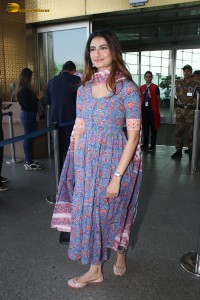 actress Palak Tiwari cute in a blue salwar