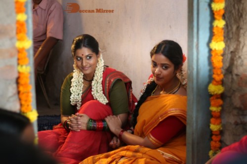 Working stills from Palasa 1978 Movie