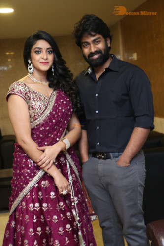 Pictures from Telugu Movie 'Palasa' pre-release function attended by cast including Actress Nakshatra