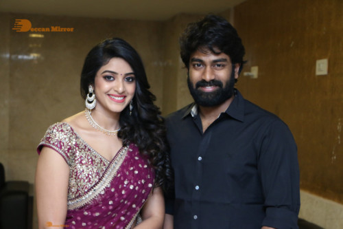 Pictures from Telugu Movie 'Palasa' pre-release function attended by cast including Actress Nakshatra