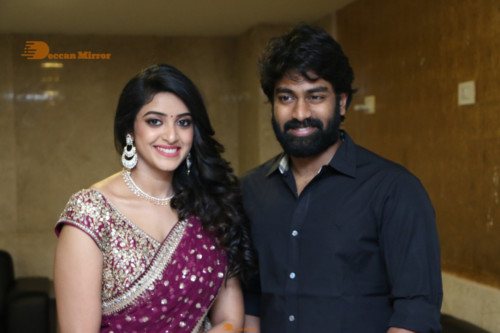 Pictures from Telugu Movie 'Palasa' pre-release function attended by cast including Actress Nakshatra