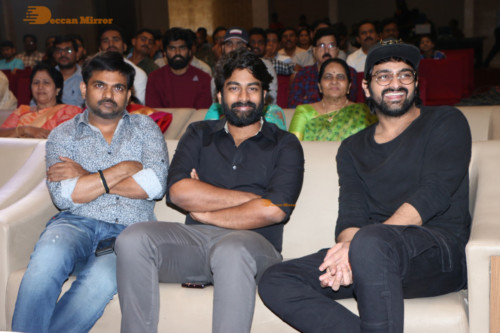 Pictures from Telugu Movie 'Palasa' pre-release function attended by cast including Actress Nakshatra