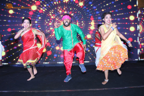 Pictures from Telugu Movie 'Palasa' pre-release function attended by cast including Actress Nakshatra