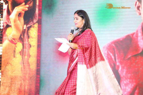 Pictures from Telugu Movie 'Palasa' pre-release function attended by cast including Actress Nakshatra