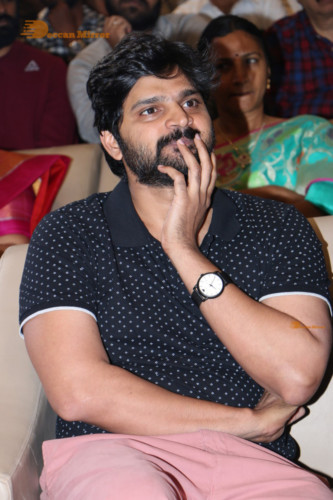 Pictures from Telugu Movie 'Palasa' pre-release function attended by cast including Actress Nakshatra