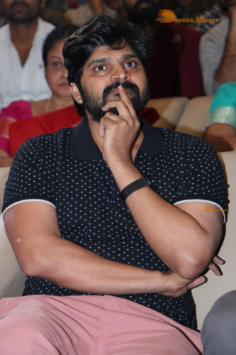 Pictures from Telugu Movie 'Palasa' pre-release function attended by cast including Actress Nakshatra