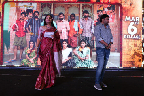 Pictures from Telugu Movie 'Palasa' pre-release function attended by cast including Actress Nakshatra