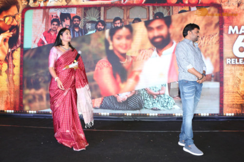 Pictures from Telugu Movie 'Palasa' pre-release function attended by cast including Actress Nakshatra