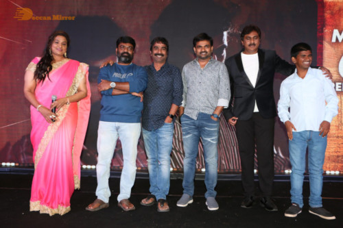 Pictures from Telugu Movie 'Palasa' pre-release function attended by cast including Actress Nakshatra