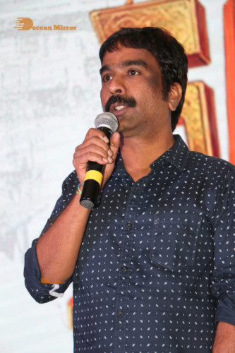 Pictures from Telugu Movie 'Palasa' pre-release function attended by cast including Actress Nakshatra