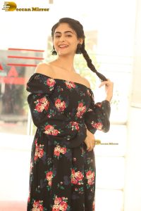 actress Pallak Lalwani beautiful in a shoulderless dress