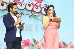 Telugu film Panchathantram Pre-Release Function attended by Swathi Reddy, Shivathmika and Divya Sripada