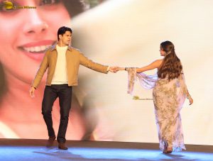 Param Sundari Music Album Launch attended by Sidharth Malhotra, Janhvi Kapoor, and Sonu Nigam