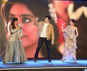 Param Sundari Music Album Launch attended by Sidharth Malhotra, Janhvi Kapoor, and Sonu Nigam