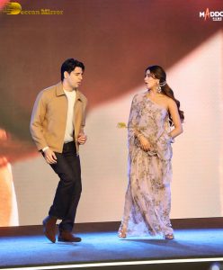 Param Sundari Music Album Launch attended by Sidharth Malhotra, Janhvi Kapoor, and Sonu Nigam