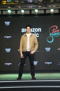 Param Sundari Music Album Launch attended by Sidharth Malhotra, Janhvi Kapoor, and Sonu Nigam