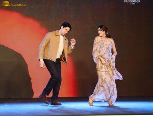 Param Sundari Music Album Launch attended by Sidharth Malhotra, Janhvi Kapoor, and Sonu Nigam