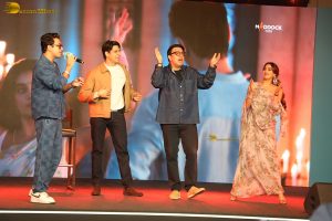 Param Sundari Music Album Launch attended by Sidharth Malhotra, Janhvi Kapoor, and Sonu Nigam