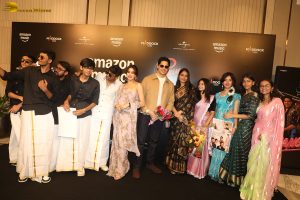Param Sundari Music Album Launch attended by Sidharth Malhotra, Janhvi Kapoor, and Sonu Nigam