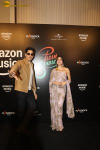 Param Sundari Music Album Launch attended by Sidharth Malhotra, Janhvi Kapoor, and Sonu Nigam