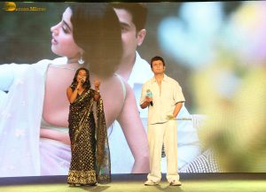 Param Sundari Music Album Launch attended by Sidharth Malhotra, Janhvi Kapoor, and Sonu Nigam