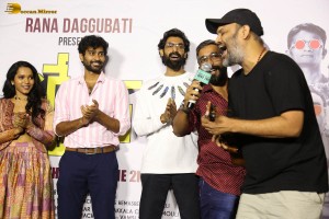 Pareshan Trailer Launch attended by Thiruveer, Pavani Karanam, and Rana Daggubati