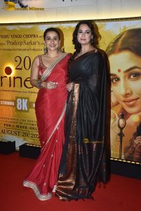 Parineeta Screening attended by Vidya Balan, Vidhu Vinod Chopra, Dia Mirza, Shreya Ghoshal, and Rekha