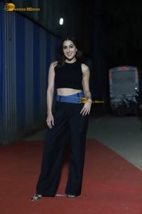 Ayushmann Khurrana, Rakul Preet Singh, Sara Ali Khan, and Wamiqa Gabbi spotted at the song shoot for Pati Patni Aur Woh Do