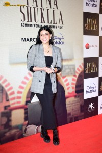 Patna Shuklla Screening attended by Raveena Tandon, Anushka Kaushik, Shehnaz Gill, Digangana Suryavanshi, Arbaaz Khan, and Salman Khan