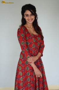 Indian Actress Pavithrah Marimuthu cute photoshoot in a floral salwar dress