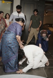 Janasena Chief Pawan Kalyan meets Chiranjeevi and Family after Election Victory