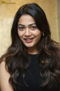 Indian actress Payal Radhakrishna ravishing in a black dress