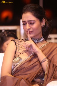 actress Payal Rajput ravishing in a brown saree