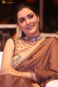 actress Payal Rajput ravishing in a brown saree