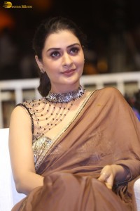 actress Payal Rajput ravishing in a brown saree