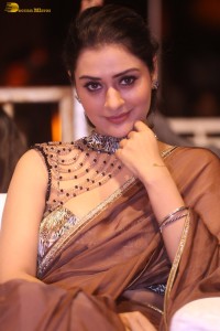 actress Payal Rajput ravishing in a brown saree